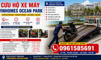 Cứu Hộ Xe Máy Vinhomes Ocean Park1
